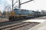 CSX 971 working the yard on M410